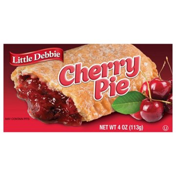 Little Debbie Cherry Fruit Pie, 4 oz