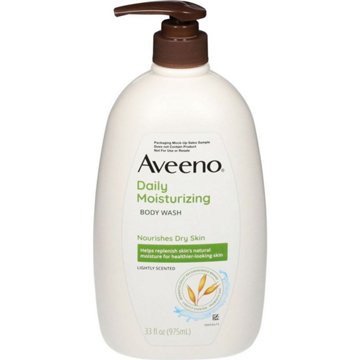 Aveeno Daily Moisturizing Body Wash - Lightly Scented, 33 oz