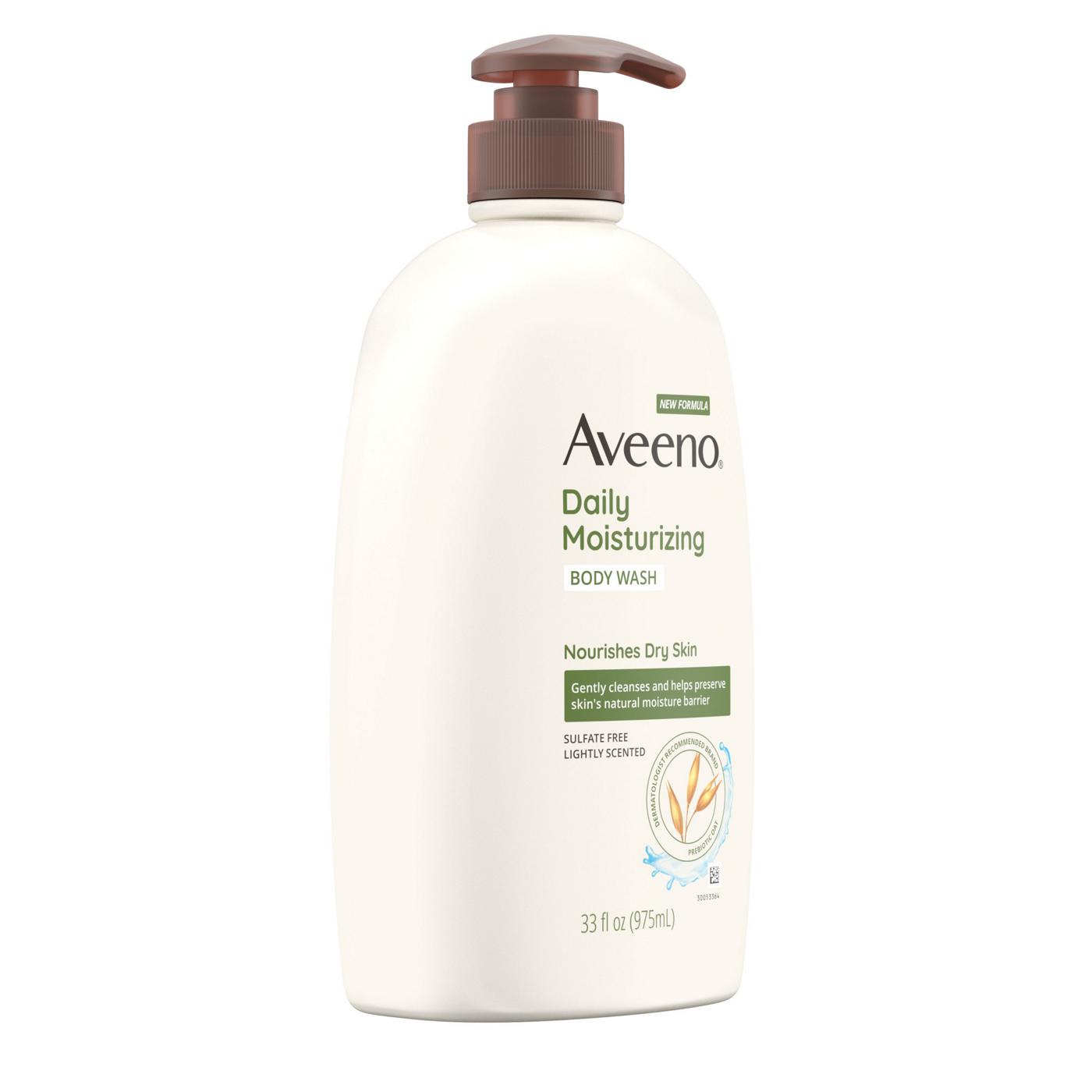 Aveeno Daily Moisturizing Body Wash - Lightly Scented; image 2 of 4