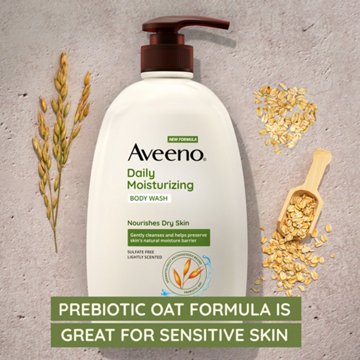 Aveeno Daily Moisturizing Body Wash - Lightly Scented, 33 oz