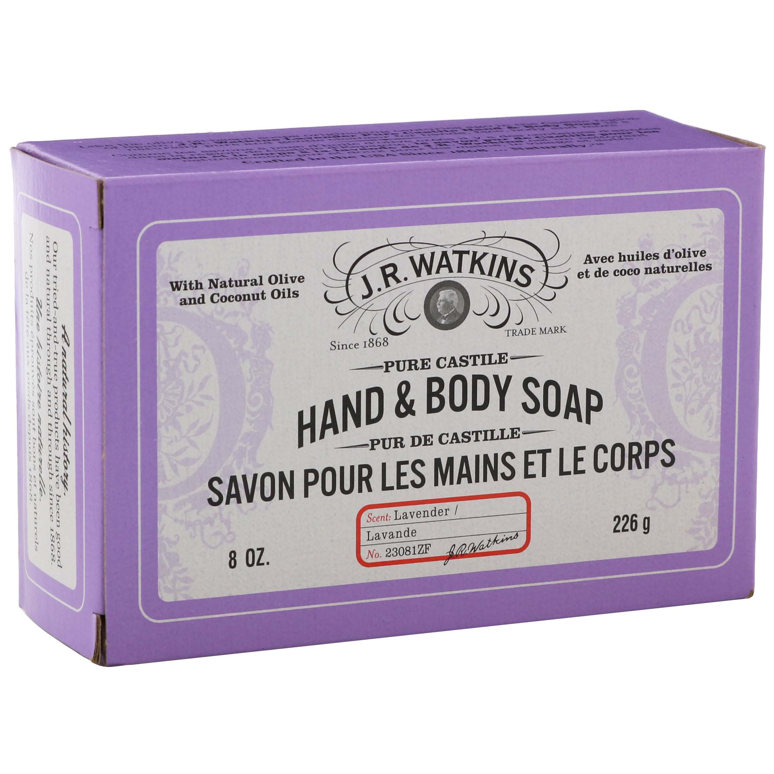 J.R. Watkins Hand & Body Bar Soap Lavender Shop Hand & Bar Soap at HEB