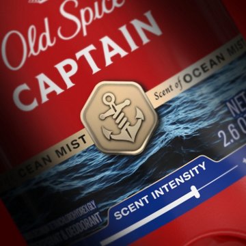 Old Spice Old Spice Captain Scent of Bergamot, Anti-Perspirant & Deodorant for Men