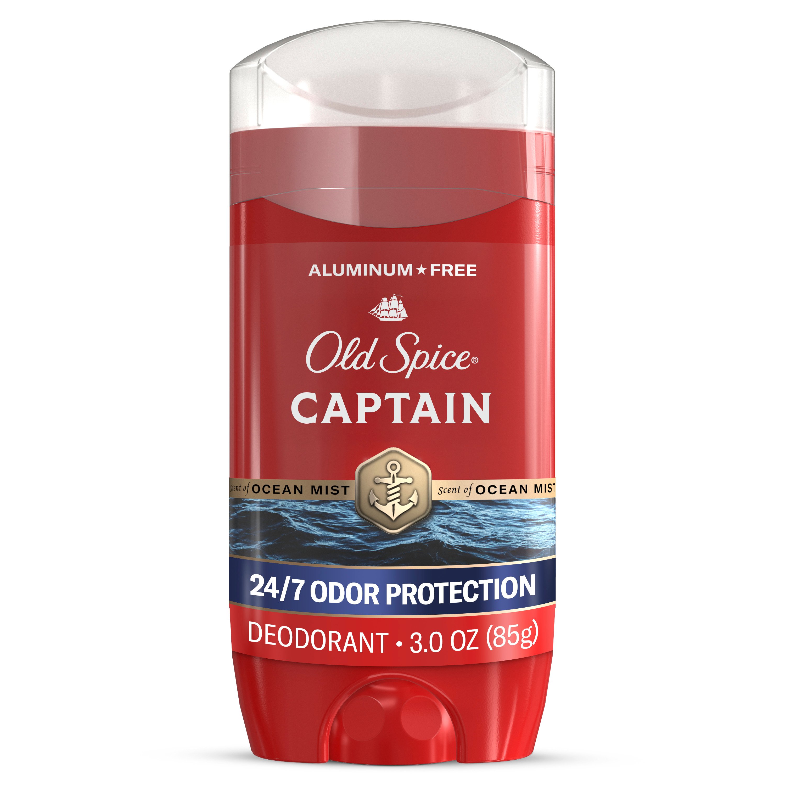 Old Spice Aluminum Free Deodorant for Men, Captain with Bergamot