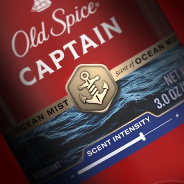 Old Spice Aluminum Free Deodorant for Men, Captain with Bergamot Scent
