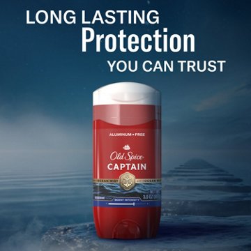 Old Spice Aluminum Free Deodorant for Men, Captain with Bergamot Scent