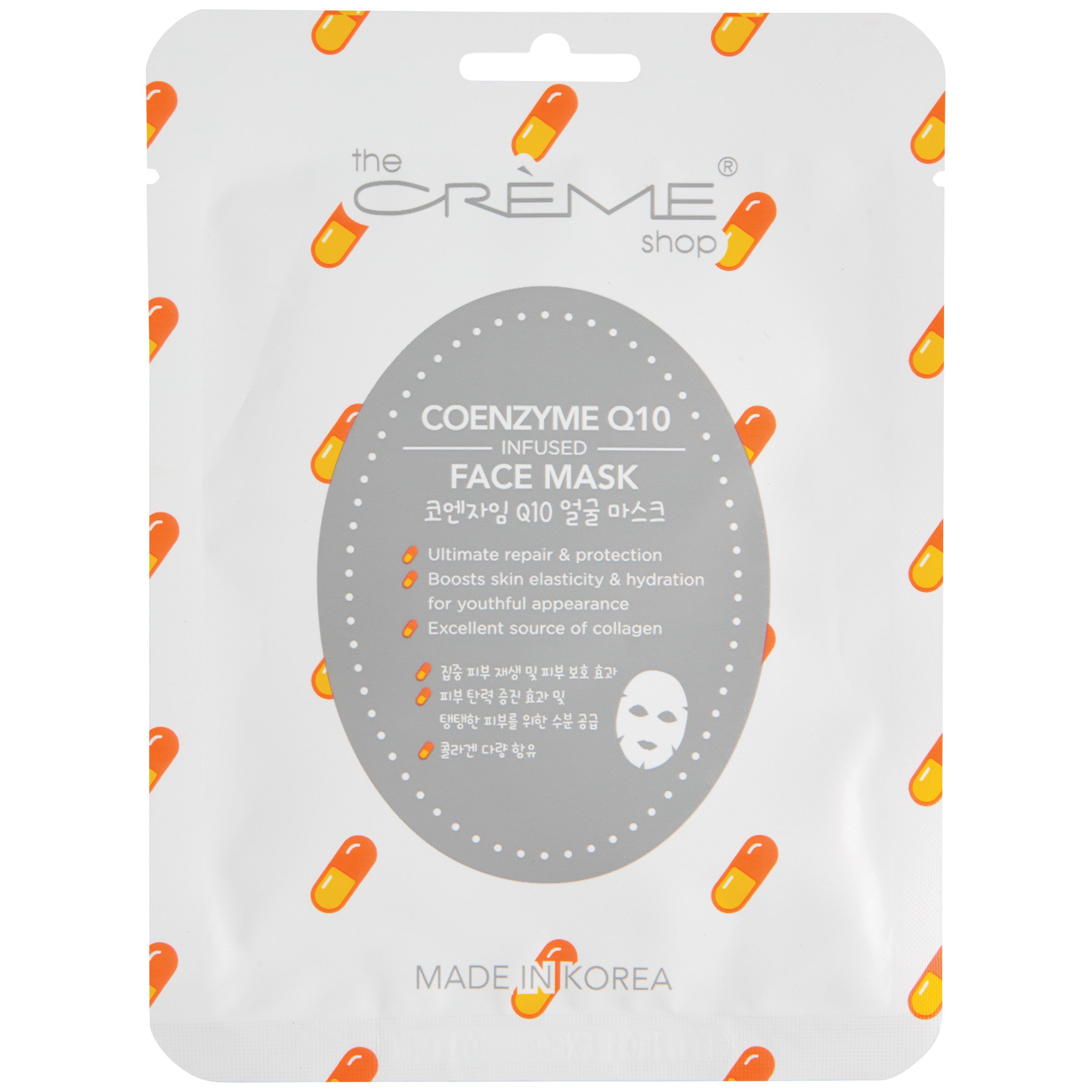 The Creme Shop Coenzyme Q10 Infused Face Mask Shop Facial Masks