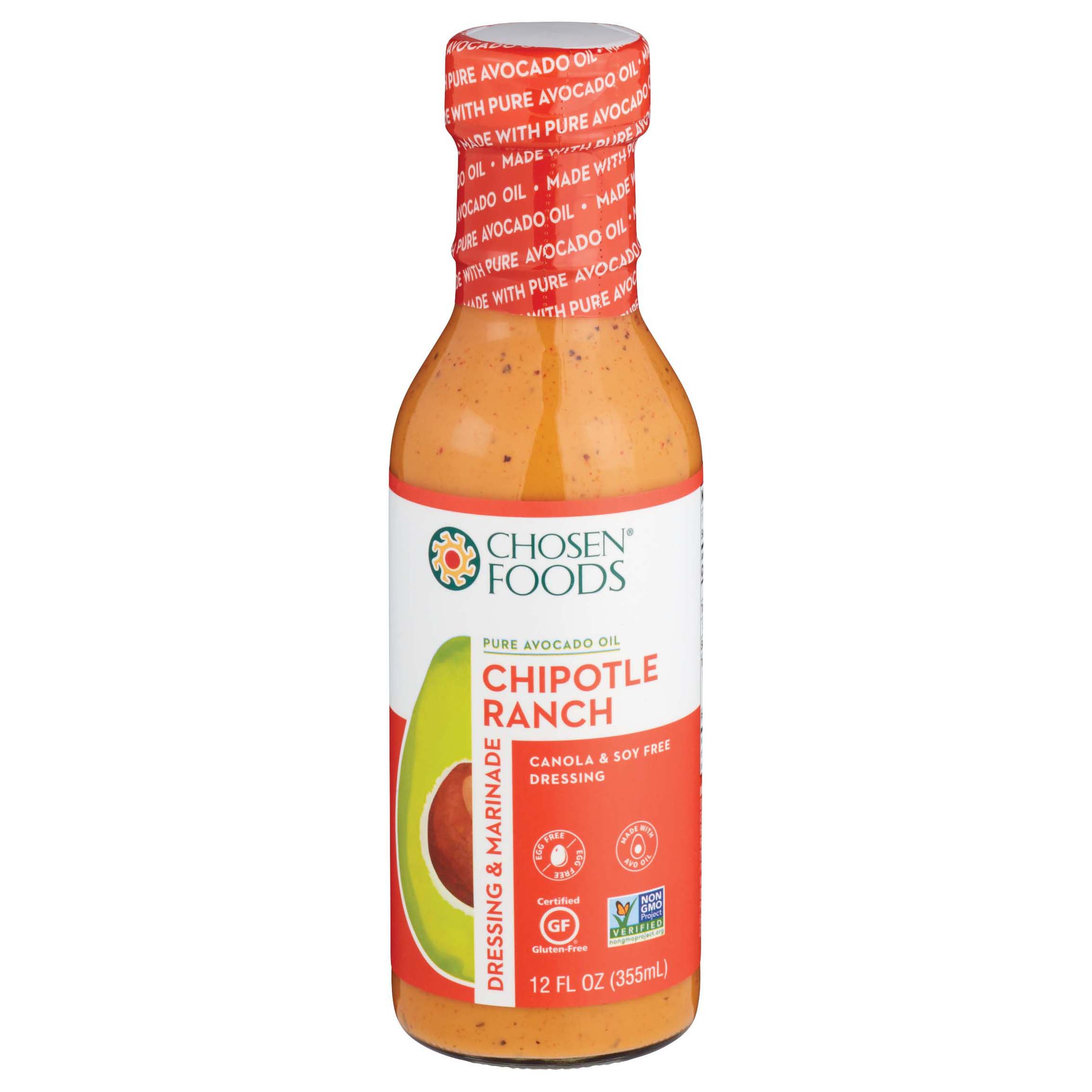 Chosen Foods Chipotle Ranch Dressing Shop Dressing, Oil & Vinegar at