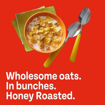 Post Honey Bunches of Oats Honey Roasted Cereal - Mega Size, 28 oz