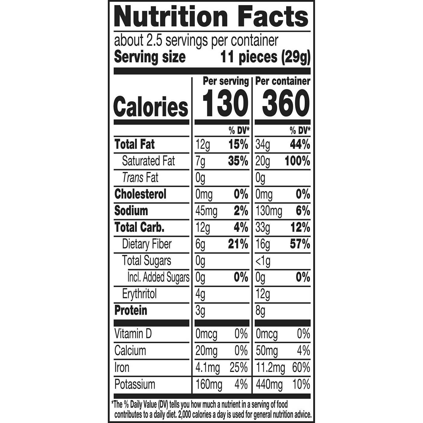 Lily's Salted Almond Extra Dark Chocolate Style Bar; image 3 of 5