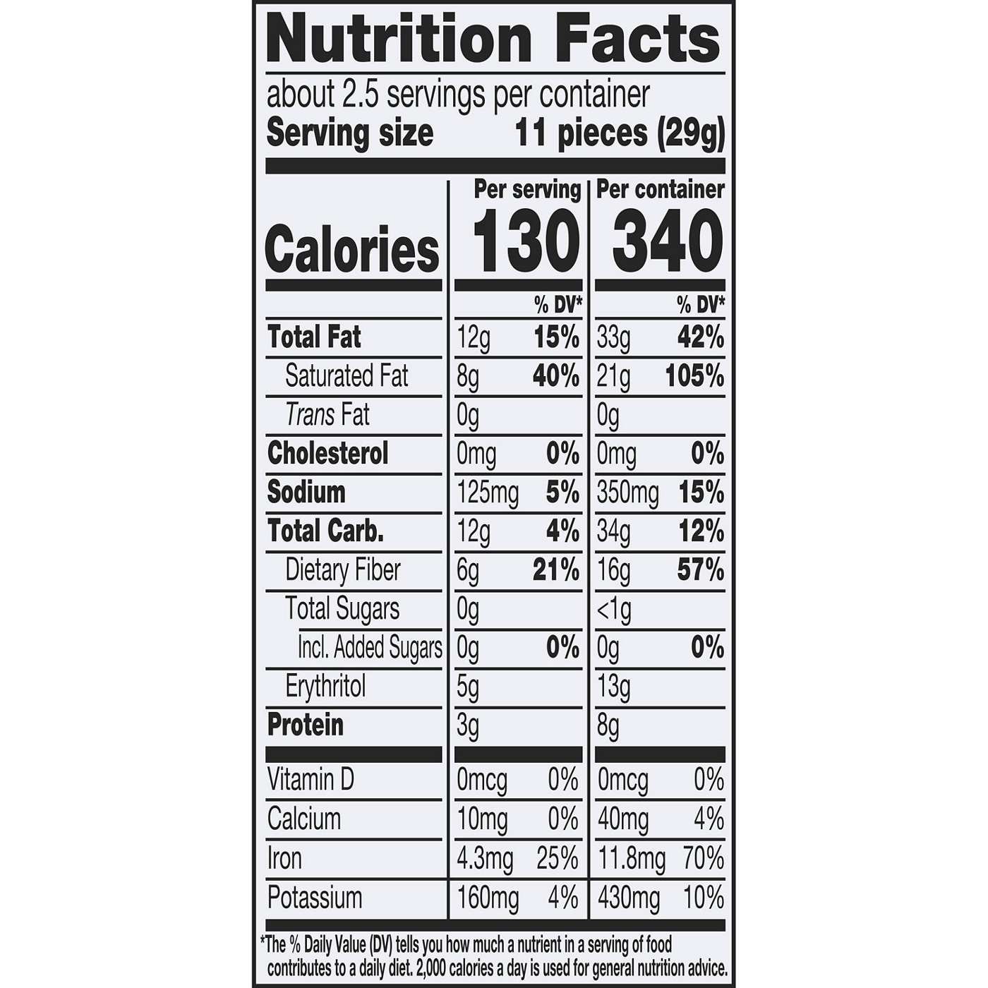 Lily's Sea Salt Extra Dark Chocolate Style Bar Shop Candy at HEB