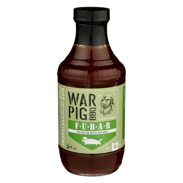 WarPig BBQ Sauce, 21 oz