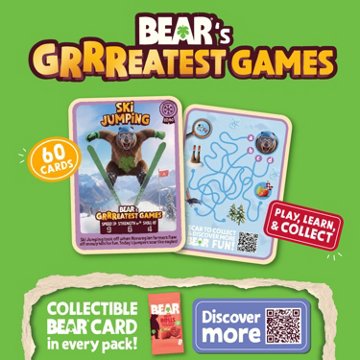 Bear Fruit Rolls - Apple-Pear Strawberry, 5 ct