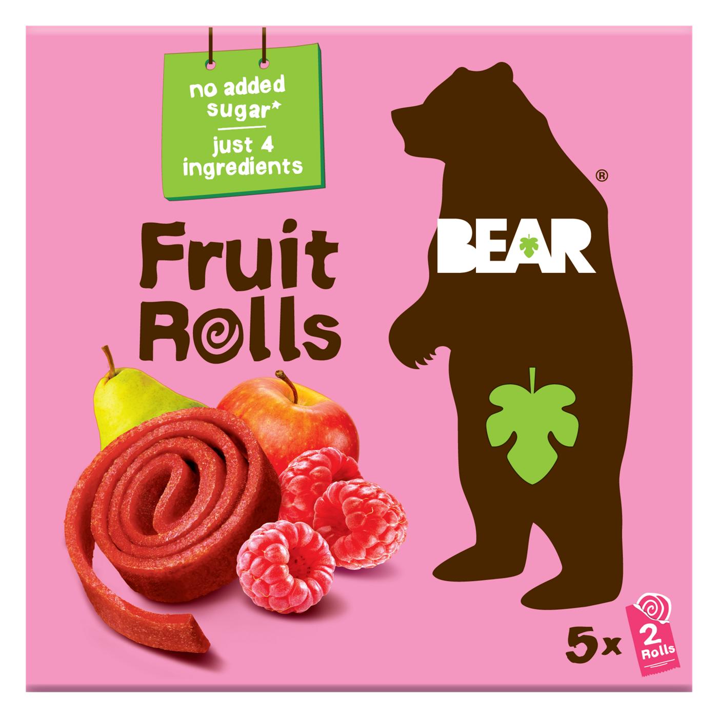 Bear Fruit Rolls - Apple-Pear and Raspberry; image 1 of 6