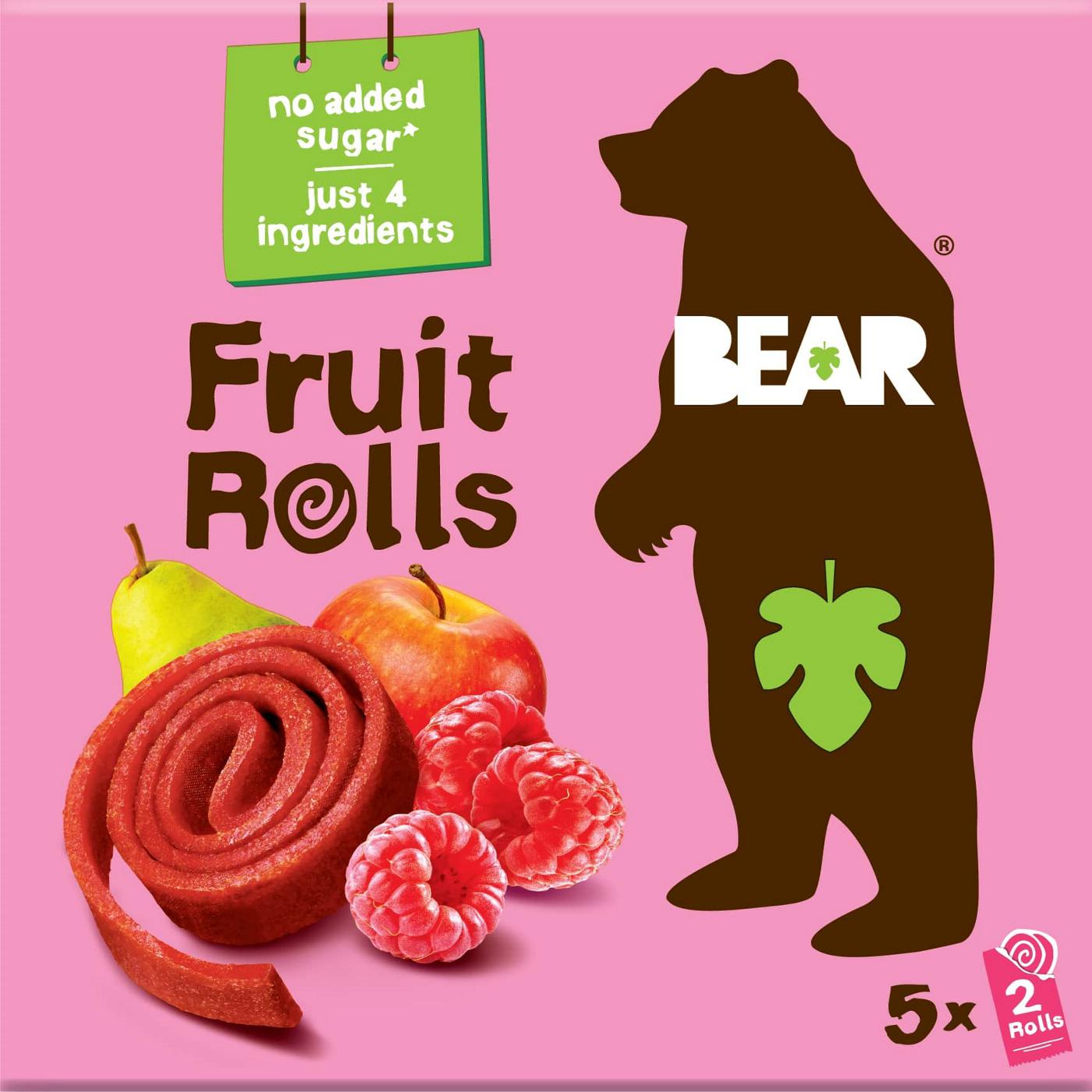 Bear Fruit Rolls - Apple-Pear and Raspberry; image 6 of 6