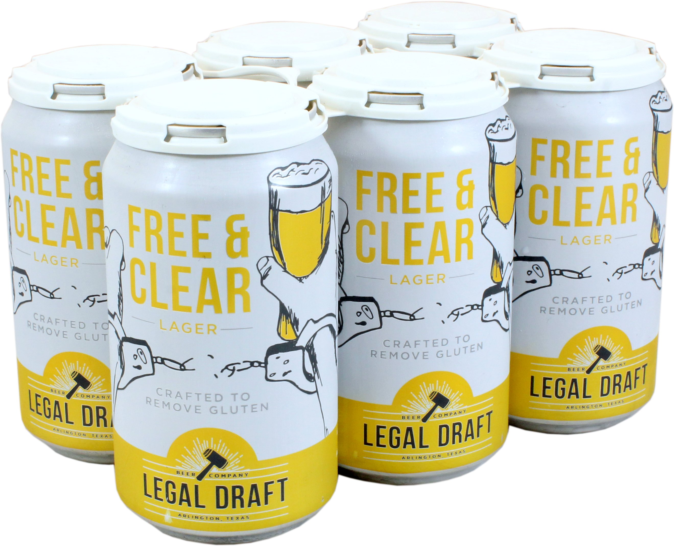 Legal Draft Free & Clear Lager 12 oz Cans Shop Beer at HEB