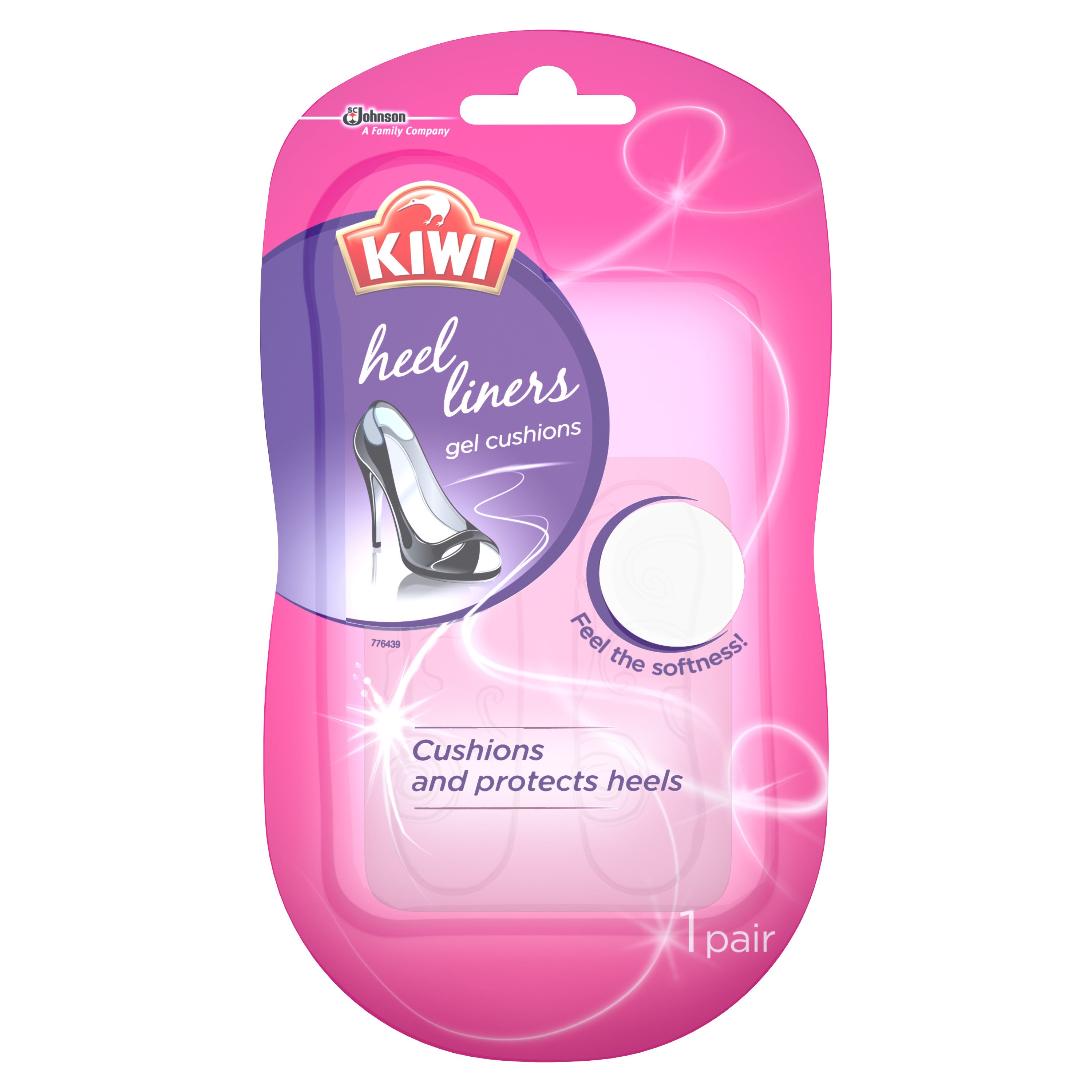 Kiwi Smiling Feet Gel Heel Cushions Shop Laces & Accessories at HEB