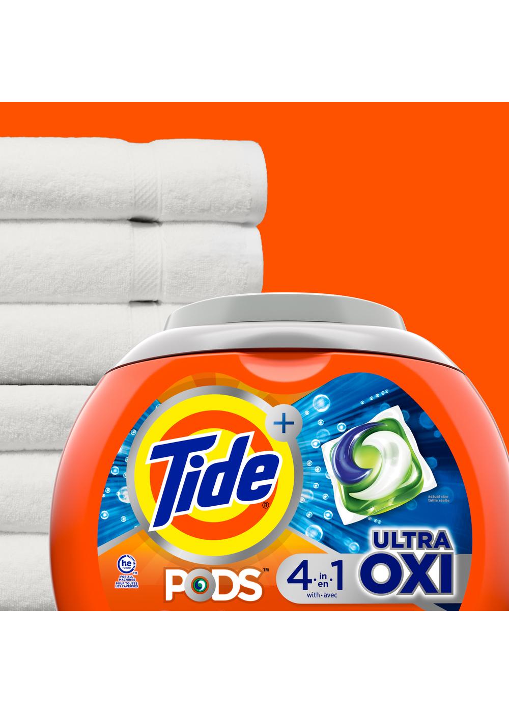 Tide PODS Ultra Oxi HE Laundry Detergent Pacs; image 2 of 9