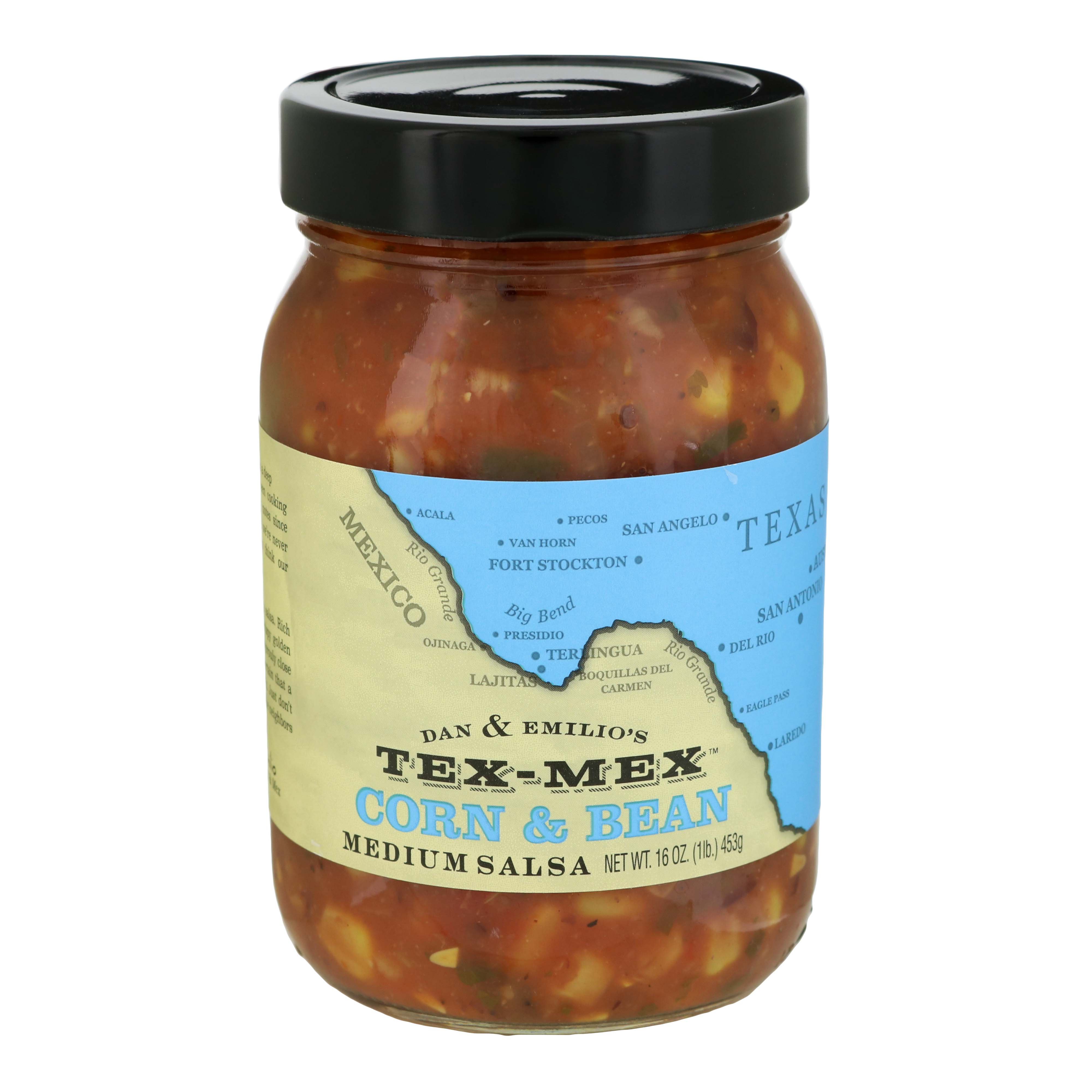 Dan & Emilio's TexMex Corn & Bean Medium Salsa Shop Salsa & dip at HEB