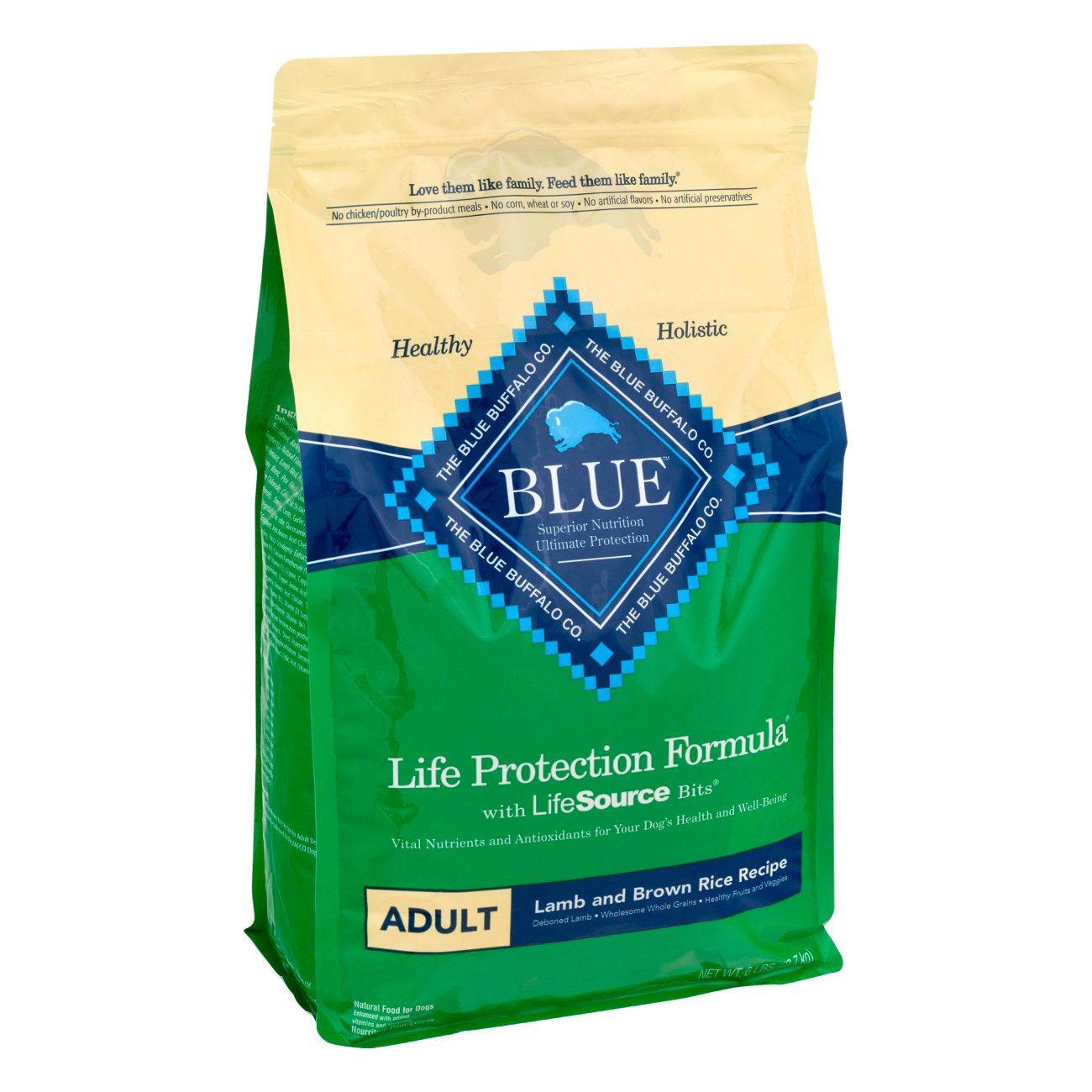 Blue Buffalo Lifetime Protection Formula Lamb & Brown Rice Recipe Dry