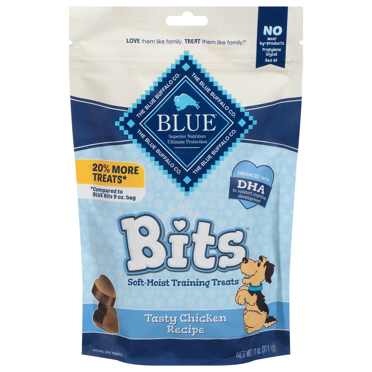 Blue Buffalo BITS Tasty Chicken Recipe Dog Treats Shop Dogs at HEB