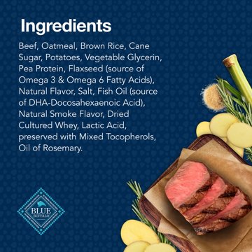 Blue Buffalo Bits Soft & Chewy Dog Treats - Beef, 11 oz