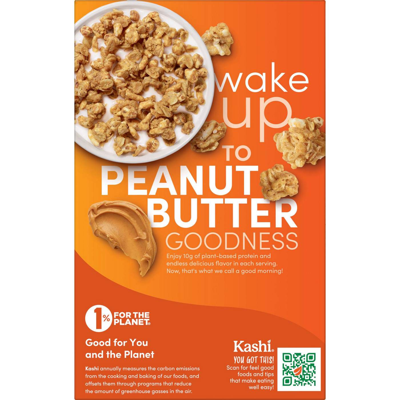 Kashi GO Peanut Butter Crunch Breakfast Cereal; image 11 of 11