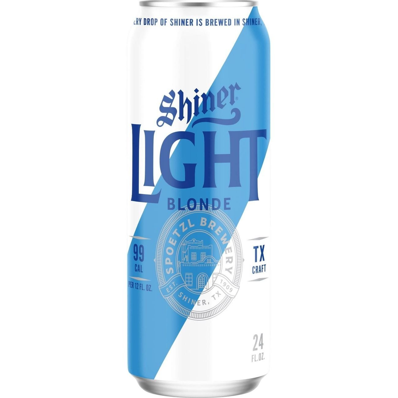 Shiner Light Blonde Beer Can Shop Beer at HEB