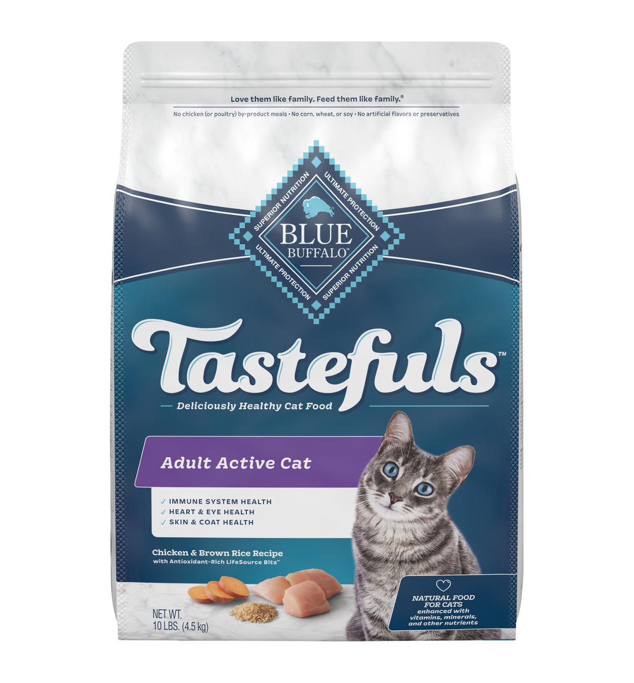 Blue Buffalo Tastefuls Active Natural Adult Dry Cat Food - Chicken; image 1 of 9