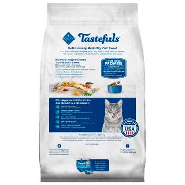 Blue Buffalo Tastefuls Dry Cat Food Sensitive Stomach - Chicken