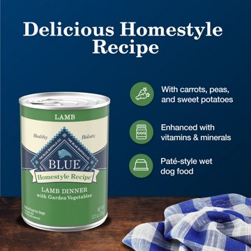 Blue Buffalo Homestyle Wet Dog Food - Lamb