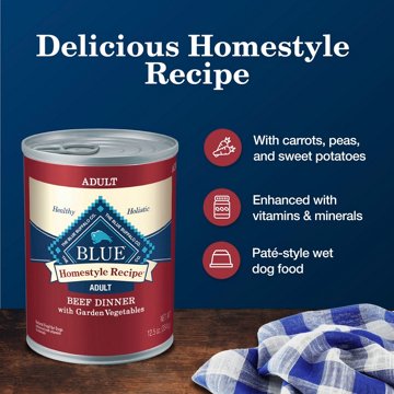 Blue Buffalo Homestyle Wet Dog Food - Beef