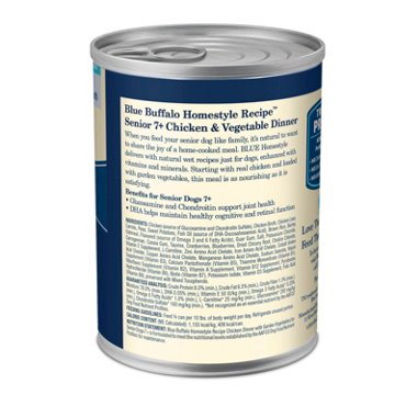 Blue Buffalo Homestyle Senior Wet Dog Food - Chicken