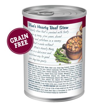 Blue Buffalo Blue's Stew Grain Free Wet Dog Food - Beef