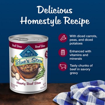 Blue Buffalo Blue's Stew Grain Free Wet Dog Food - Beef