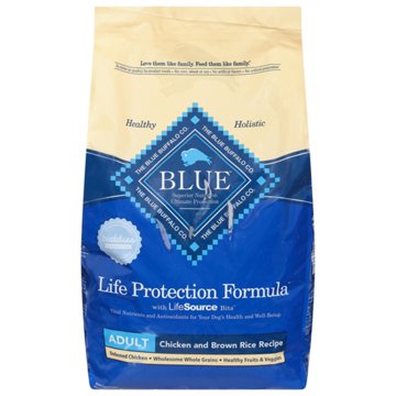 Blue Buffalo Life Protection Formula Dry Dog Food - Chicken & Brown Rice, 15 lb