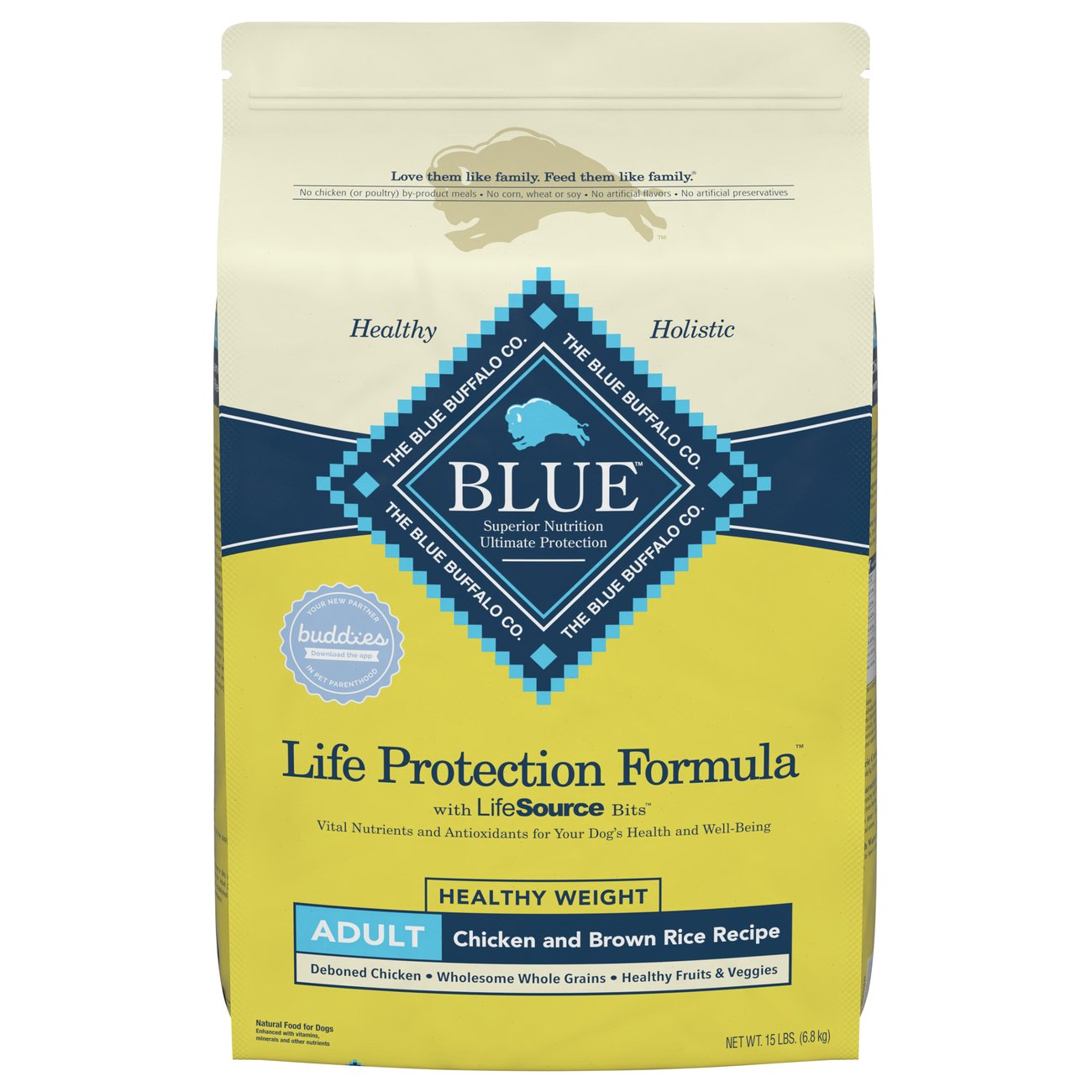 Blue diamond shop dog food puppy