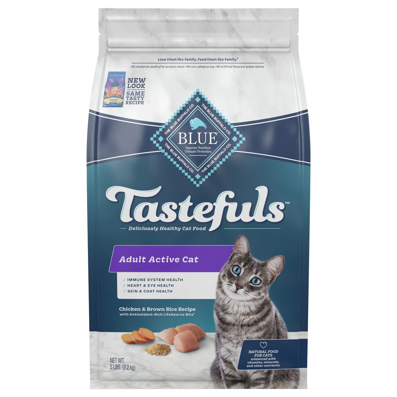Blue Buffalo Tastefuls Active Natural Adult Dry Cat Food Chicken