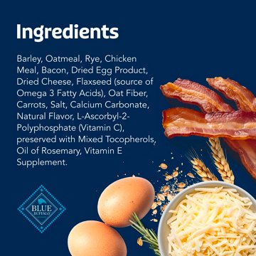 Blue Buffalo Health Bars Crunchy Dog Biscuits - Bacon Egg & Cheese, 16 oz