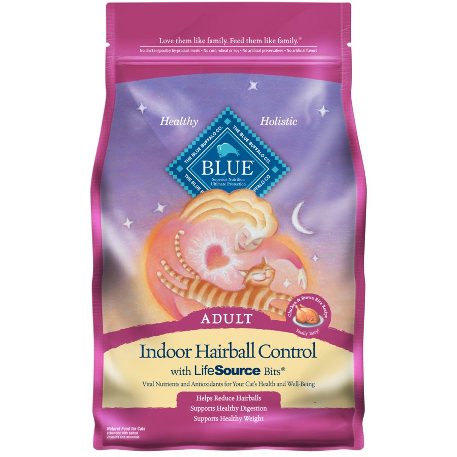 blue buffalo hairball control cat food