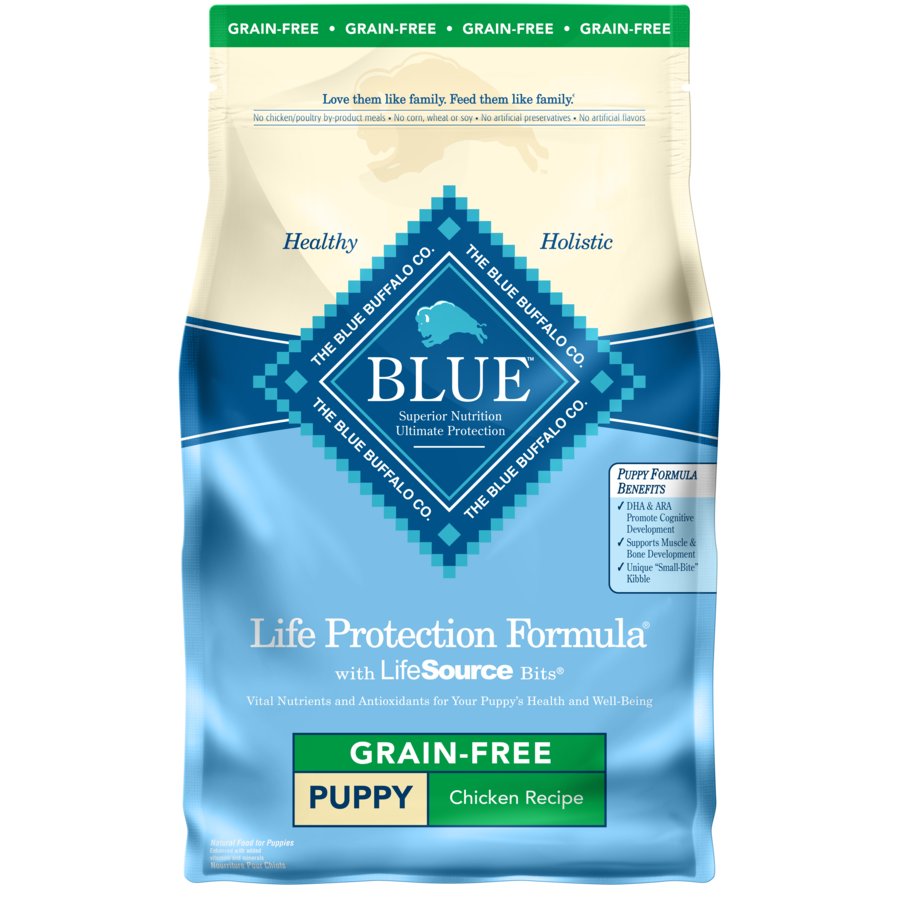 is blue dog food grain free