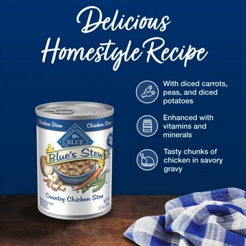Blue Buffalo Blue's Stew Wet Dog Food - Chicken