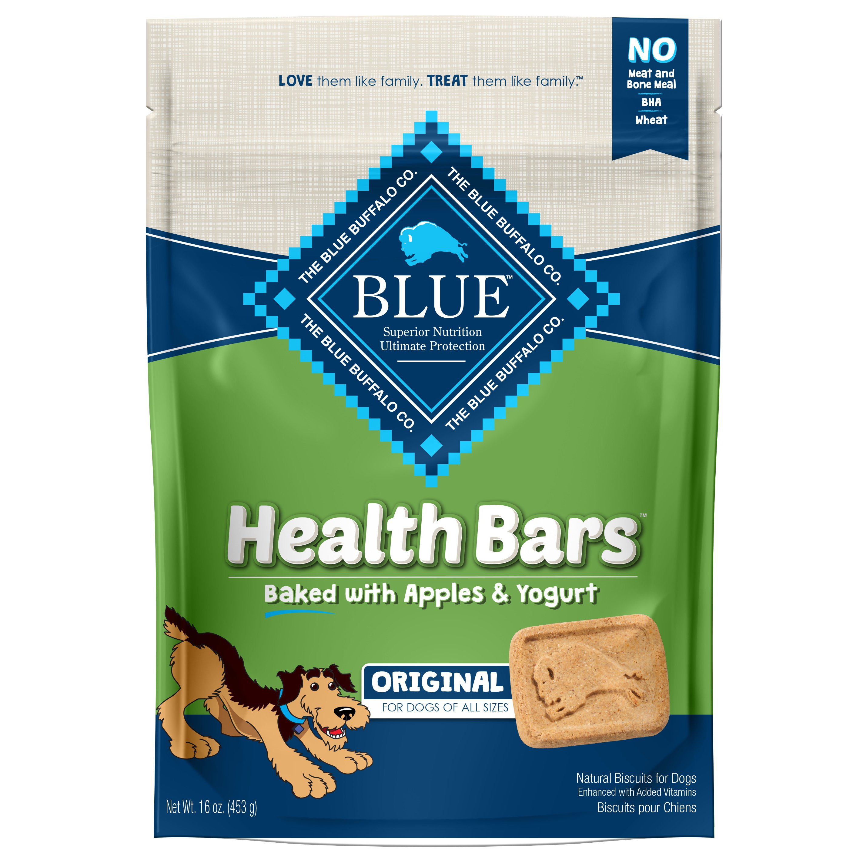 Blue Buffalo Health Bars Apple Yogurt Dog Treats Shop Biscuits