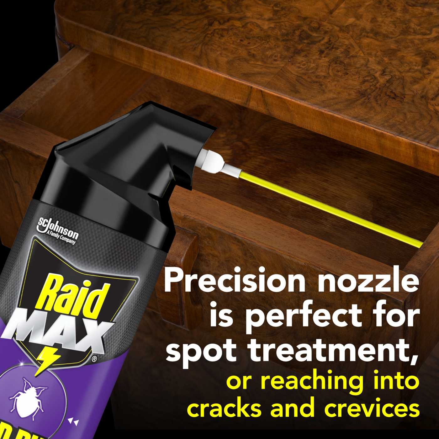 Raid MAX Bed Bug Crack & Crevice Foaming Spray; image 11 of 12