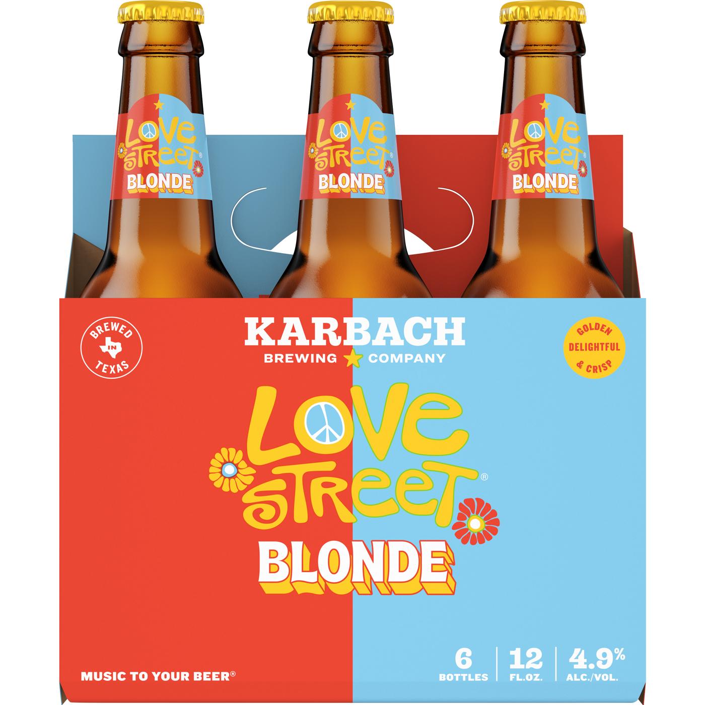 Karbach Love Street Kolsch Style Blonde Beer 12 oz  Bottles; image 2 of 2