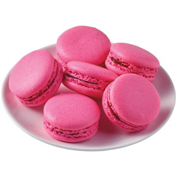 H-E-B Bakery Raspberry Macaron Cookies, 6 ct