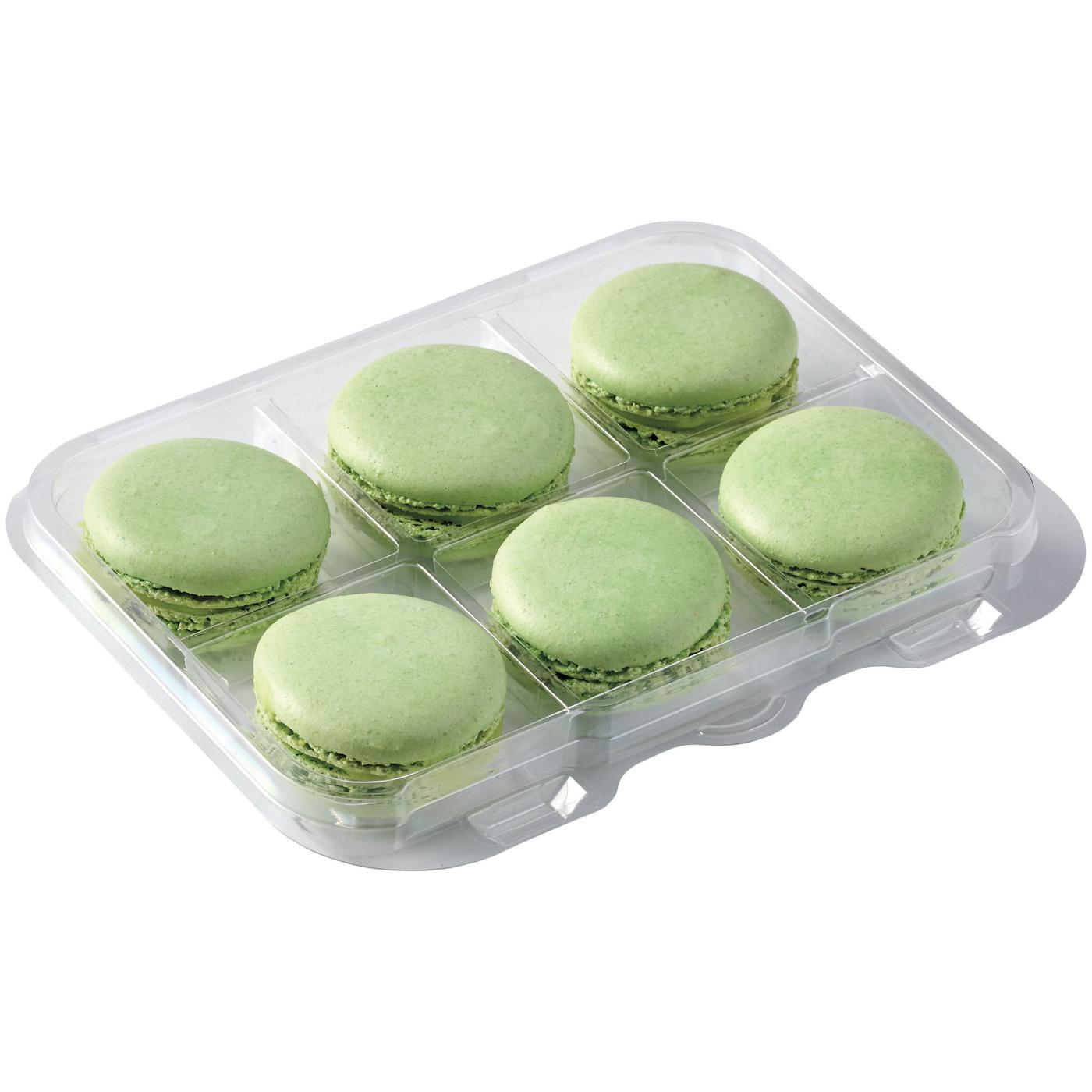 H-E-B Bakery Pistachio Macaron Cookies; image 2 of 3