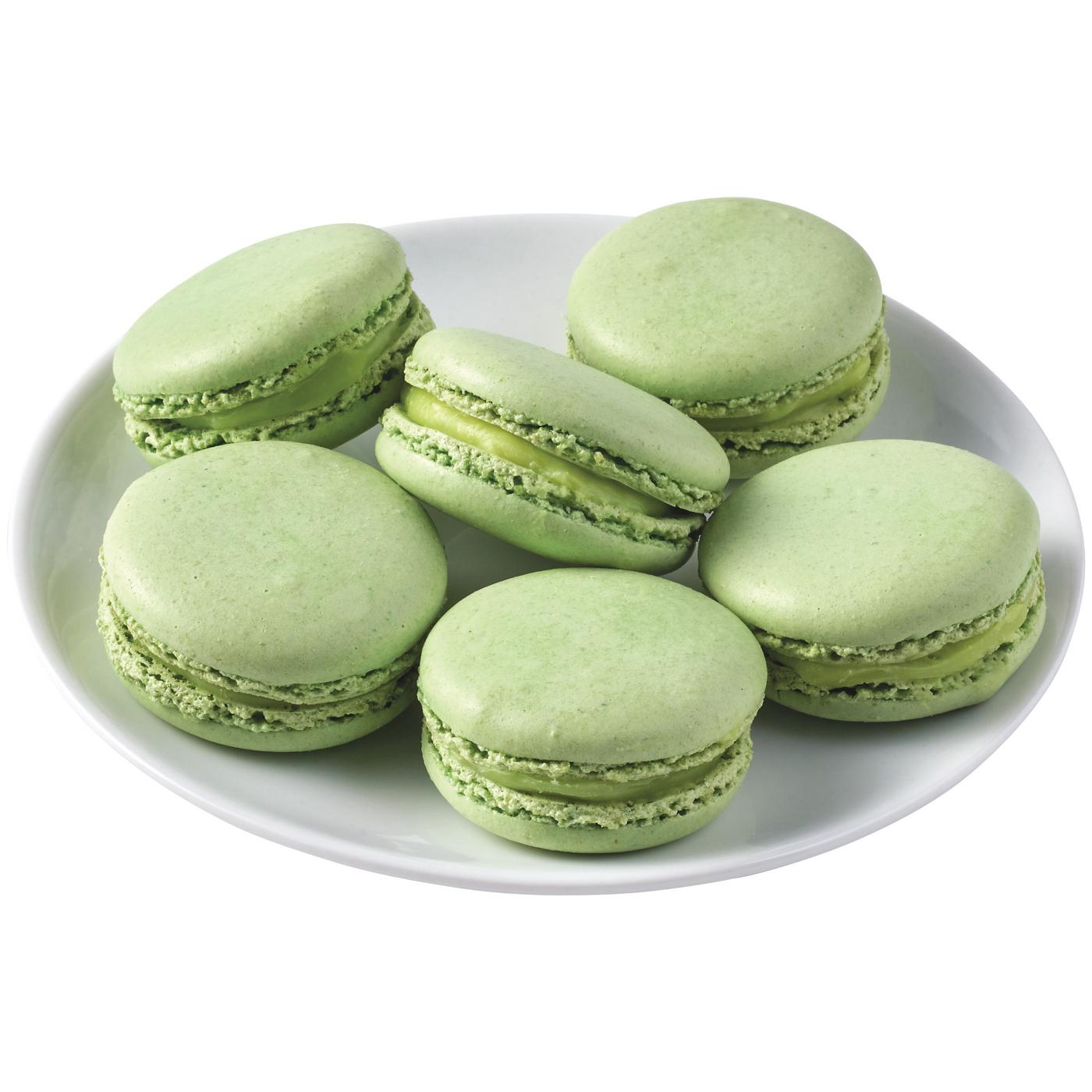 H-E-B Bakery Pistachio Macaron Cookies; image 3 of 3