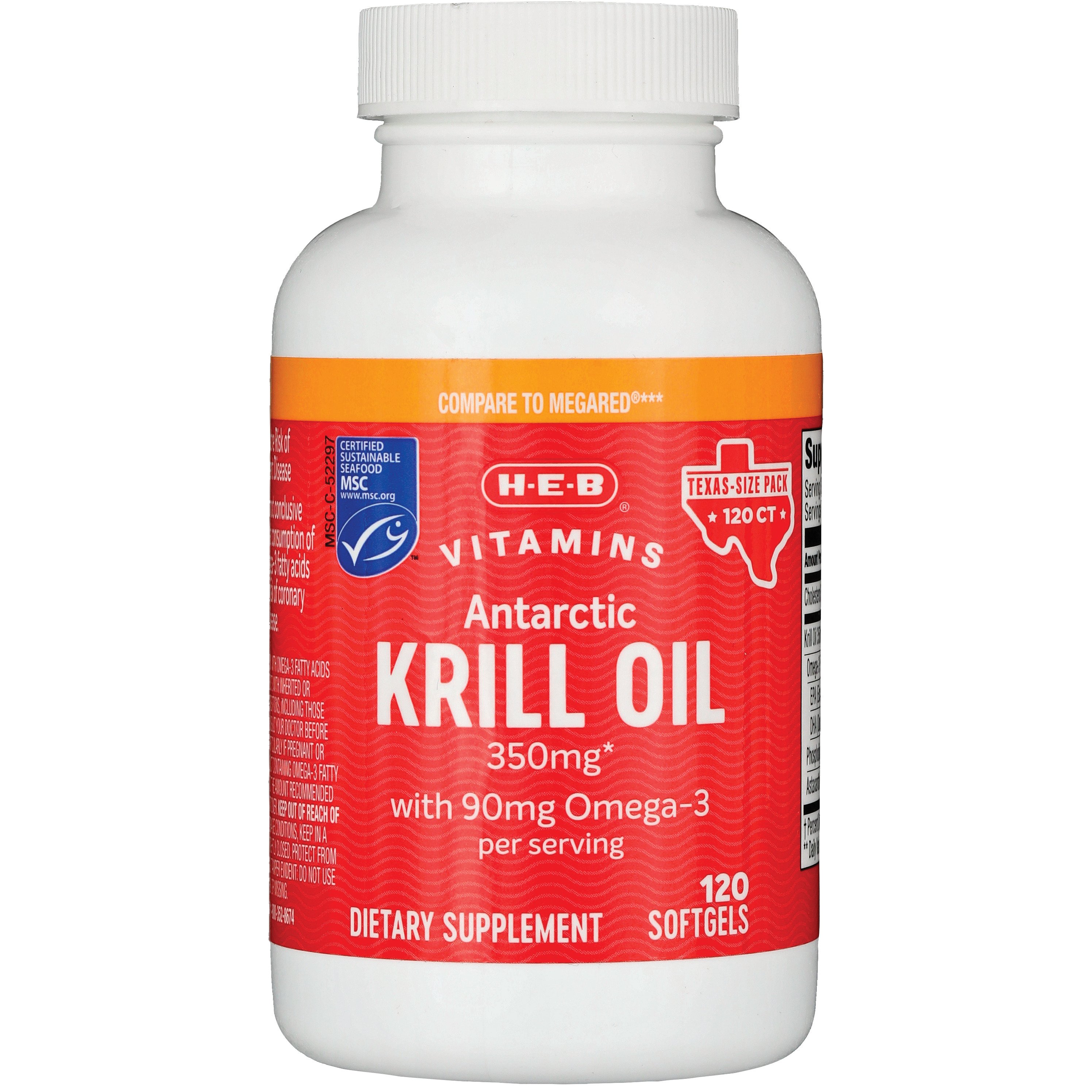 Krill Oil 350mg - Shop Diet & at H-E-B