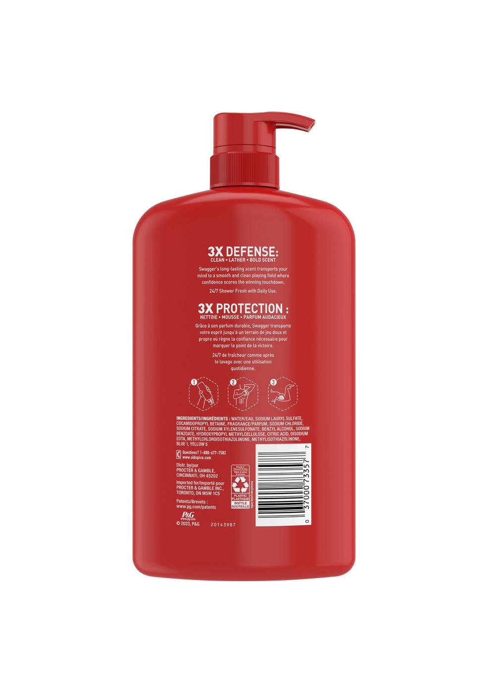 Old Spice Swagger Body Wash - Cedarwood; image 2 of 2