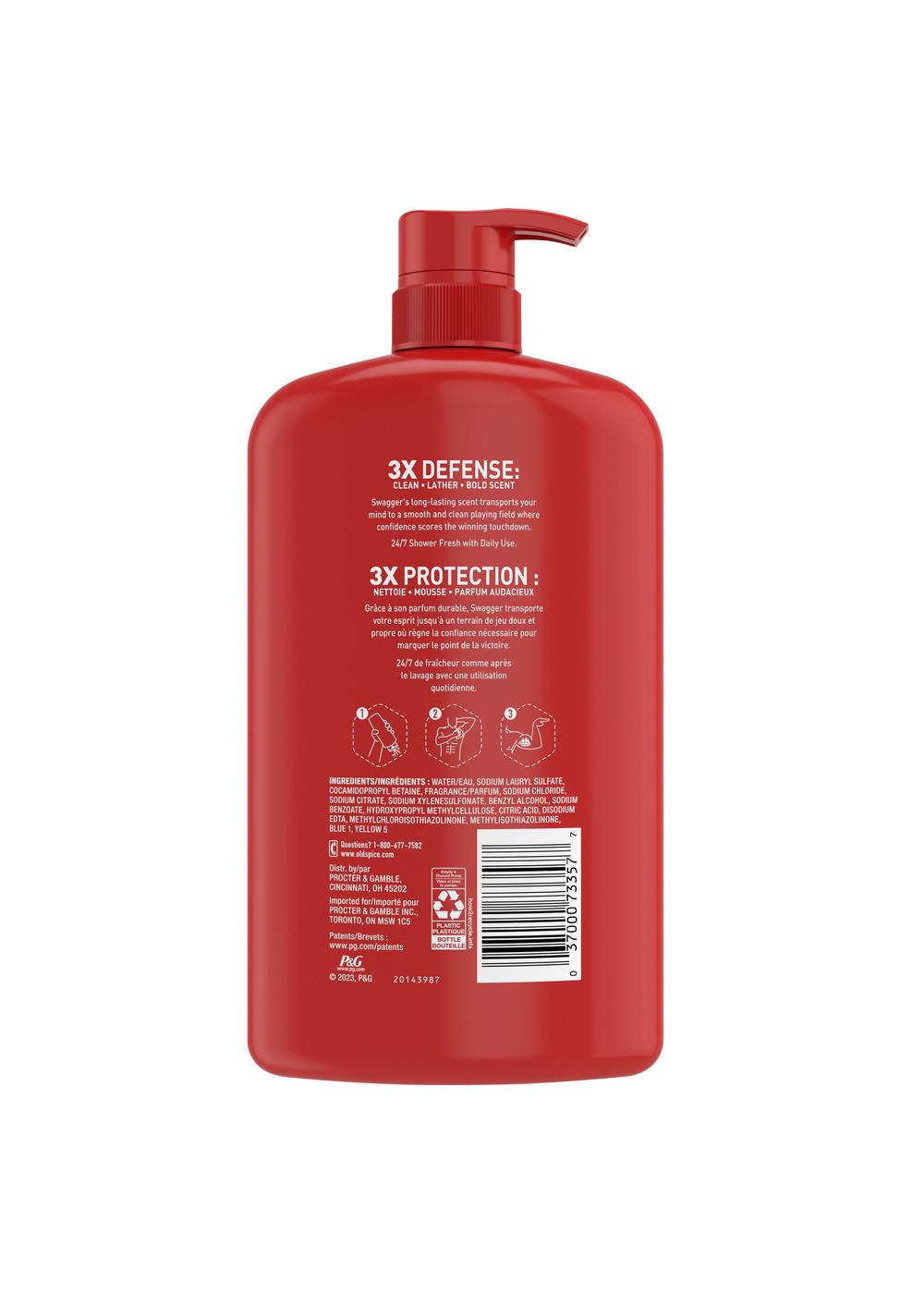 Old Spice Body Wash - Swagger Scent; image 2 of 2